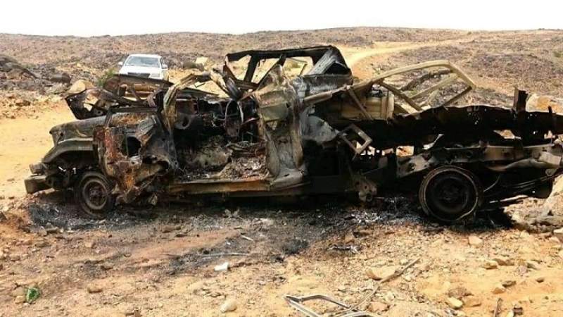 ثلاثة شهداء جراء غارة عدوانية استهدفت سيارة مواطن في صعدة 