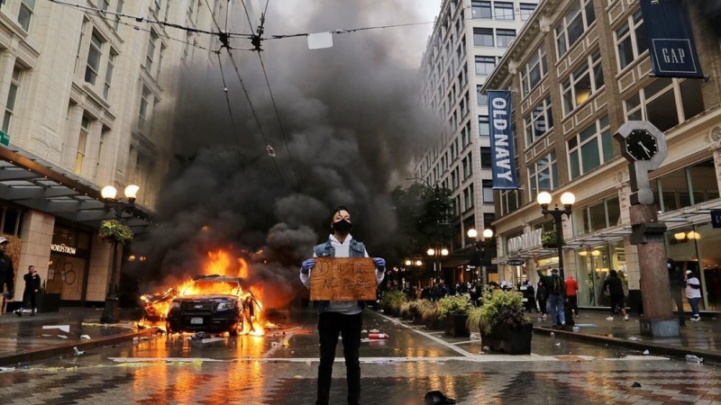 USA: Demonstranten richten "Autonome Zone" in Seattle ein