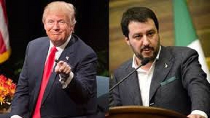 Salvini fa gli auguri a Trump "dall'Italia"