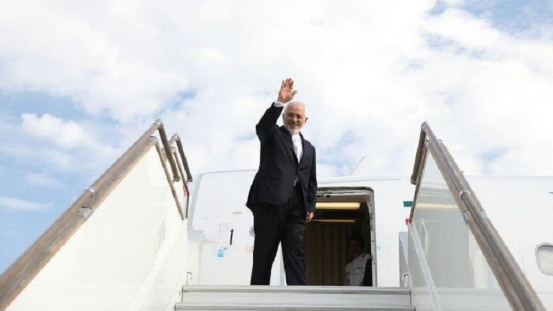 イラン外相が、ロシア･モスクワに到着