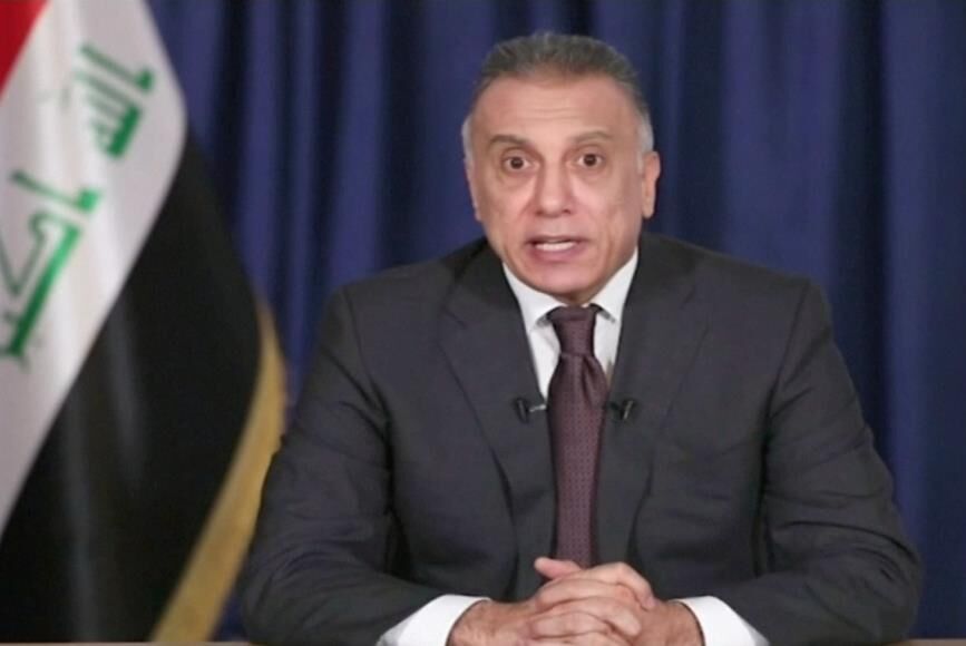رئيس الوزراء العراقي يعلق على قصف منطقة الخضراء في بغداد