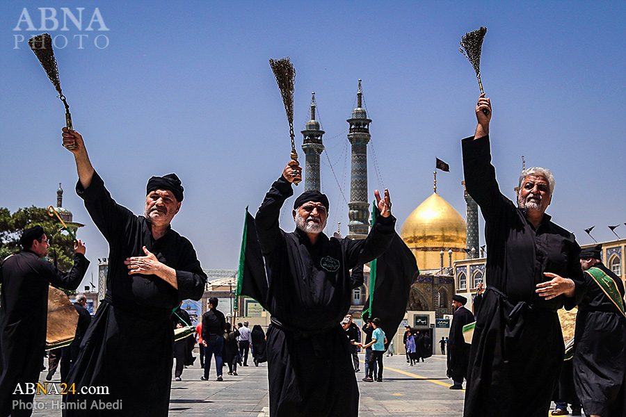 Photos: Mourning ceremony of Imam Jafar al-Sadiq (AS) in Qom, Iran