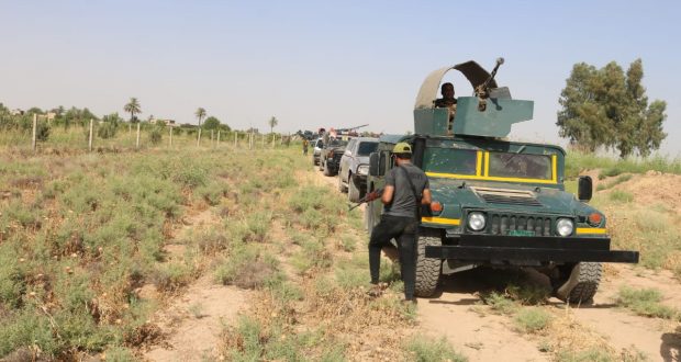 الحشد الشعبي ينفيذ عملية أمنية جنوب سامراء للقضاء على داعش