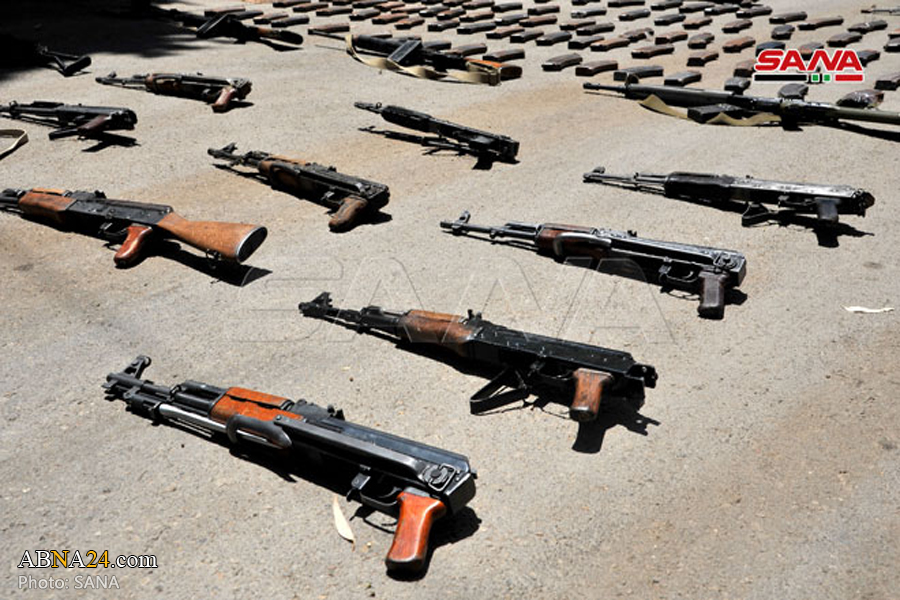 Western-made weapons, narcotics left behind by terrorists found in Syria (+Photos)