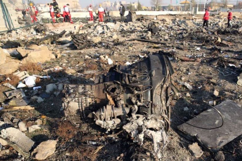 إيران سترسل "الصندوق الأسود" للطائرة الأوكرانية إلى فرنسا