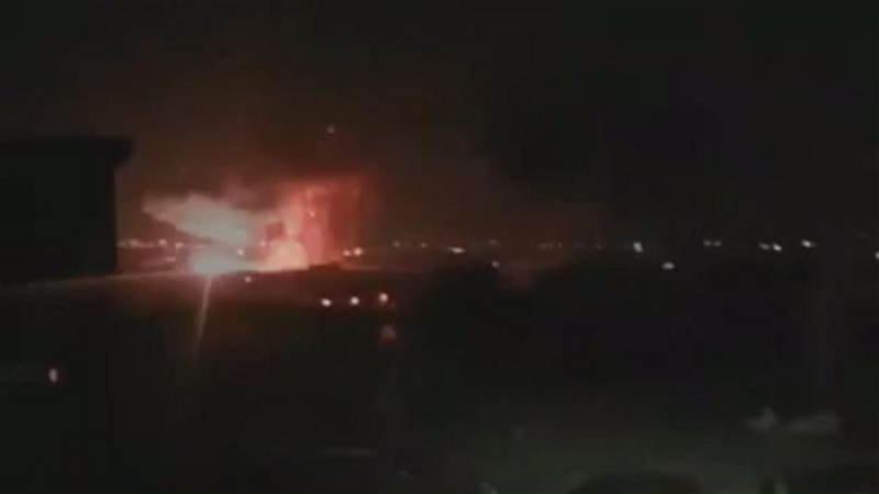 شام میں امریکہ سے وابستہ گروہ کے ہتھیاروں کے گودام میں دھماکہ
