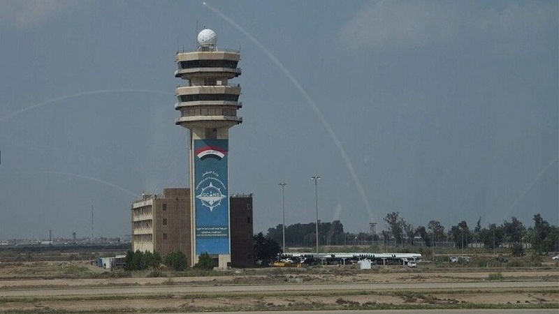 Roket Hantam Bagian Militer Bandara Baghdad