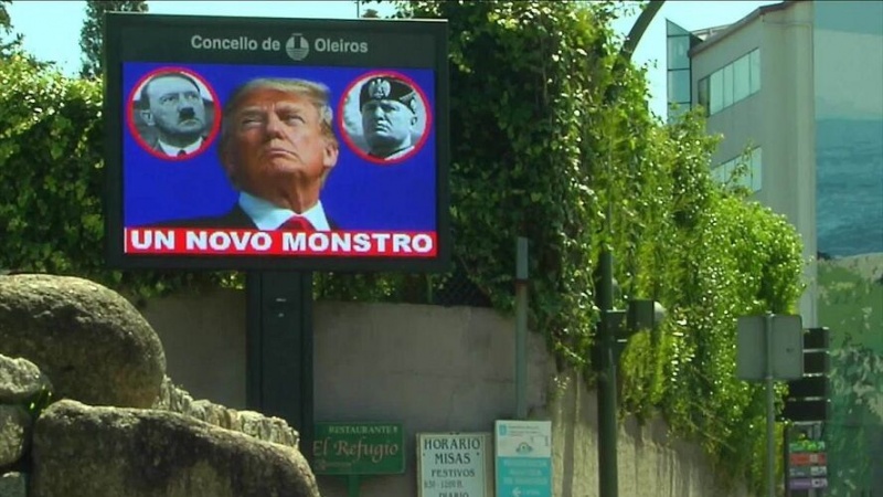  Trump, Hitler ve Mussolini’den farksız