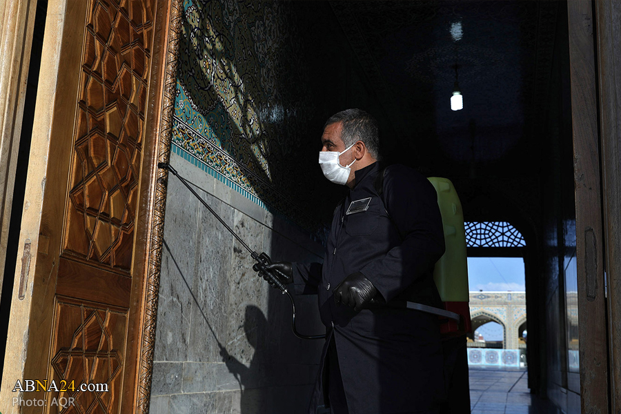 Astan Quds Razavi observes protocols in holy shrine to prevent spread of Covid-19