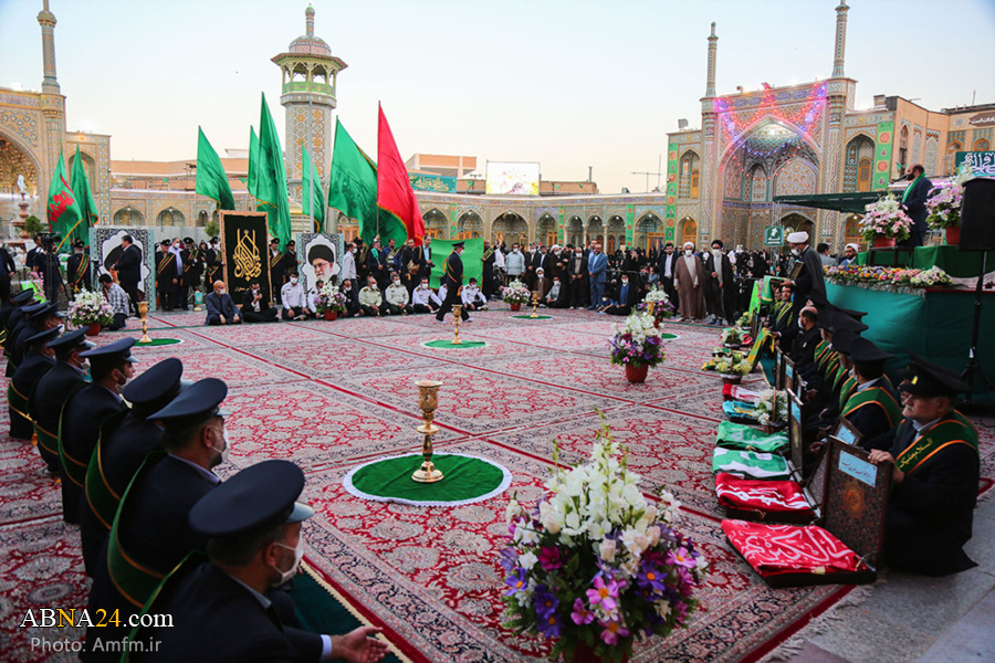 သခင္မႀကီး မစူမာ (سلام الله علیها ) ေရာင္ဇာေတာ္ ဂြန္ဗသ္ အလံ လည္  ။ ။ photos 