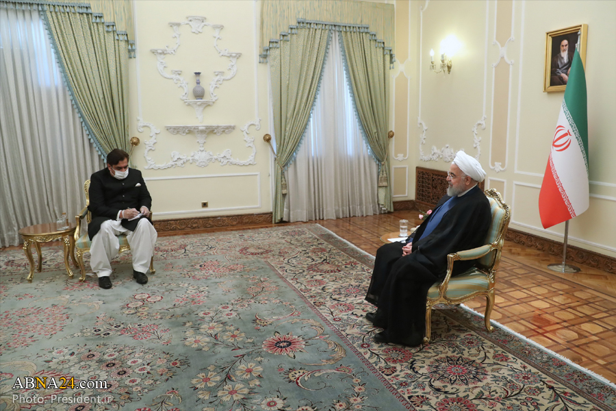 Pres. Rouhani emphasis on full security of borders between Iran, Pakistan 