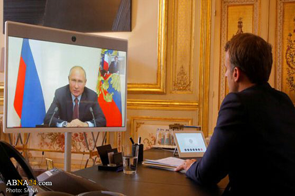 Putin, Macron stress need for fighting terrorism in Syria