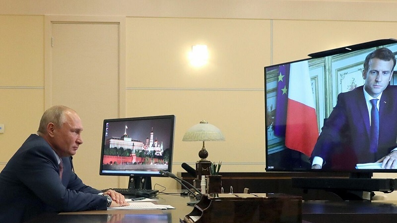 Putin ve Macron, Libya konusunda 'hemfikir'