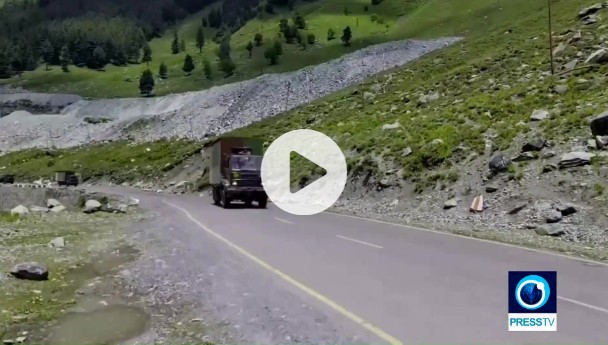 لداخ سرحدی علاقے میں ہندوستانی فوج کی نقل و حرکت بڑھی ۔ ویڈیوز