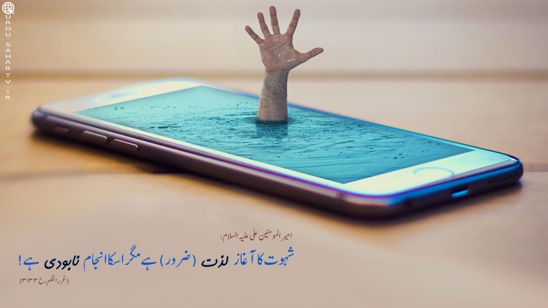 شہوت کا انجام ۔ پوسٹر