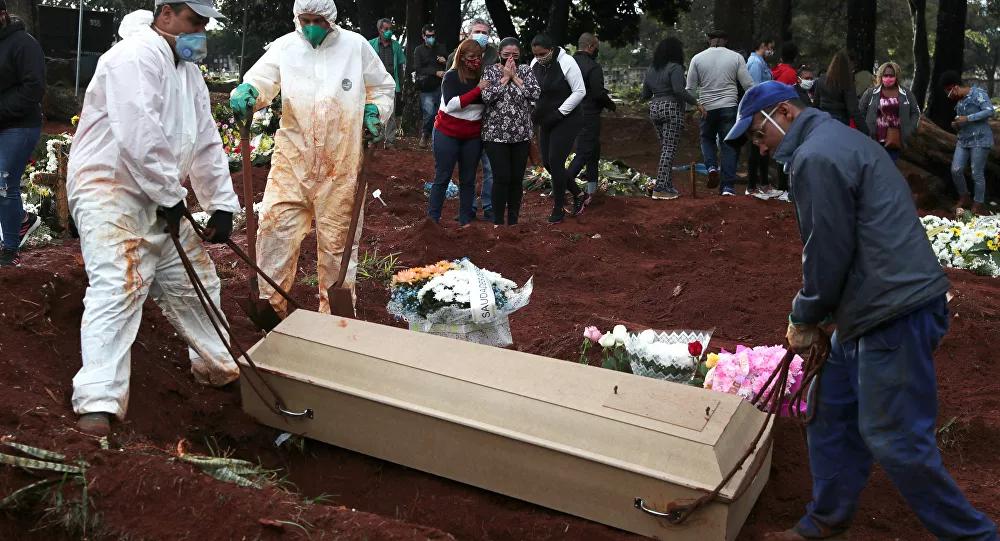 Brasil registra 1.109 mortes pelo coronavírus e ultrapassa 57 mil óbitos