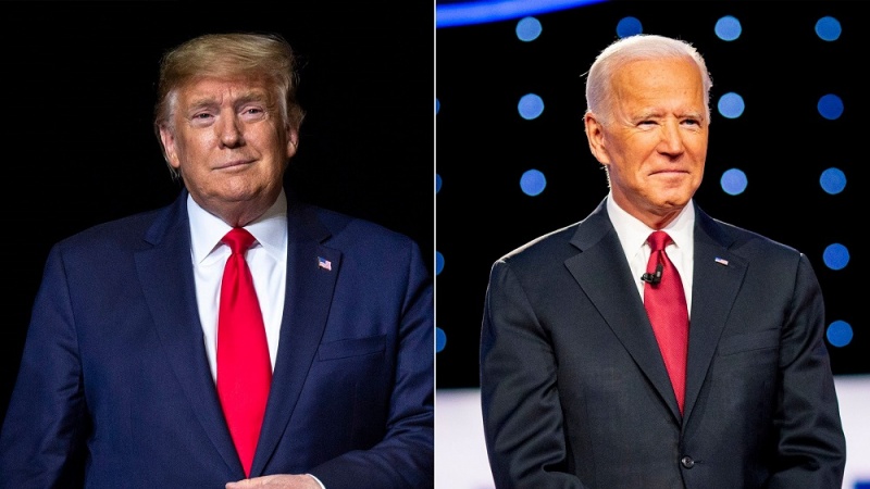  Biden, kilit eyaletlerde Trump'ı geçti