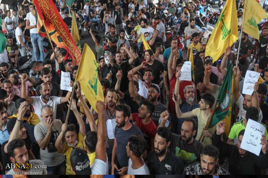 Lebanese protesters denounce US interference 
