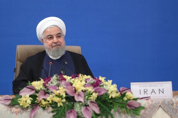 روحاني: يجب مكافحة الارهاب في سوريا والمنطقة لتوفير الأمن للشعب السوري 