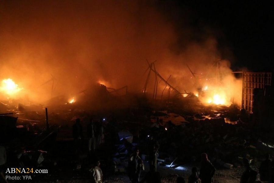 Video: Saudi airstrikes hit warehouse for tire storage in Yemen's Sanaa