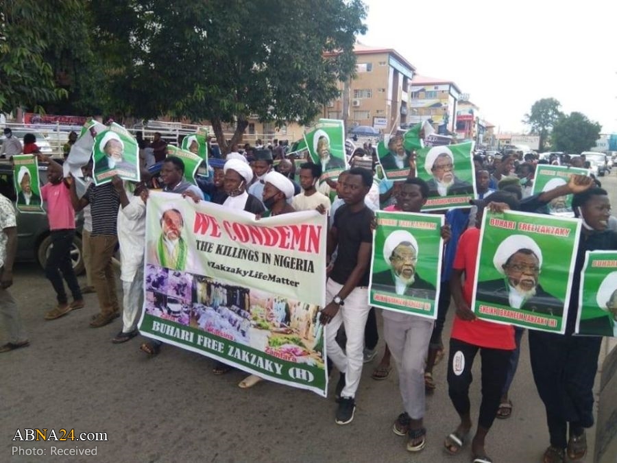 Buhari's conspiracy to eliminate Zakzaky: Mass protest in Abuja over Injustice (+Photos)