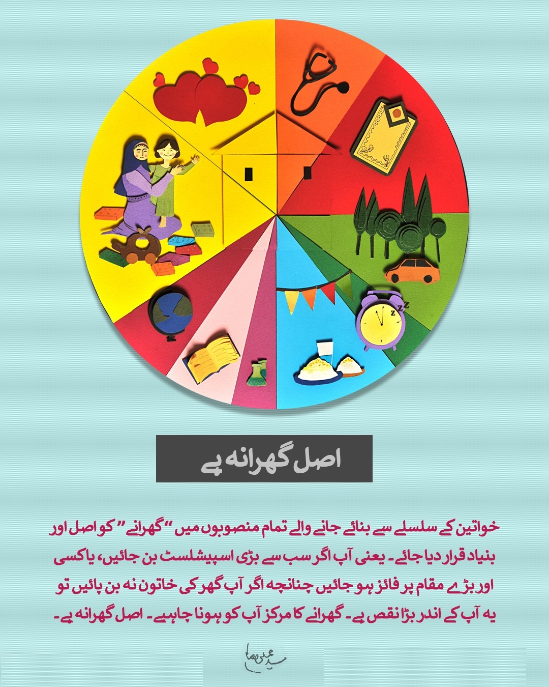 انفوگرافیک/ اصل گھرانہ ہے انفوگرافیک/ اصل گھرانہ ہے