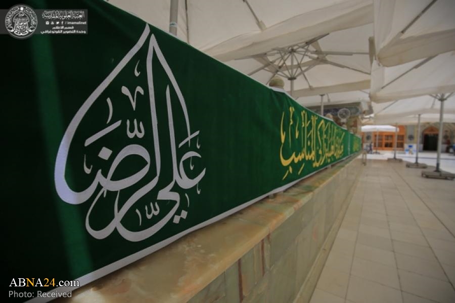 Photos: Decorating Imam Ali holy shrine on birth anniversary of Imam Ridha
