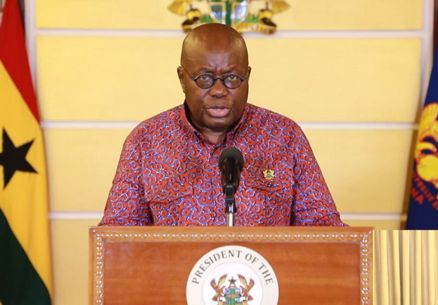 COVID-19 : Shugaban Ghana Ya Killace Kansa