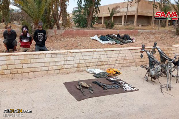 Syrian forces eliminate 3 terrorists, arrest 3 others in ambush northwest of al-Sukhna (+Photos)