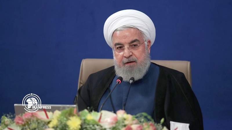 ایرانی حکام اور عوام مل کر دشمنوں کی سازشوں کو ناکام بنا رہے ہیں: صدر روحانی