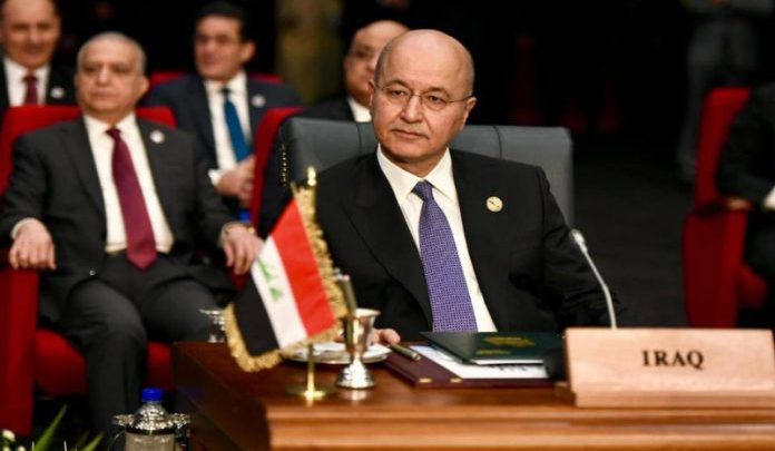 الرئيس العراقي يؤكد ضرورة وقف "الانتهاكات العسكرية التركية"