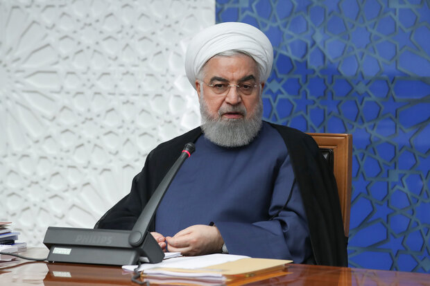 Shugaban Kasar Iran Dr. Hassan Rauhani ya sanar da dakatar duk wasu taruka na al’umma har illa masha Allahu