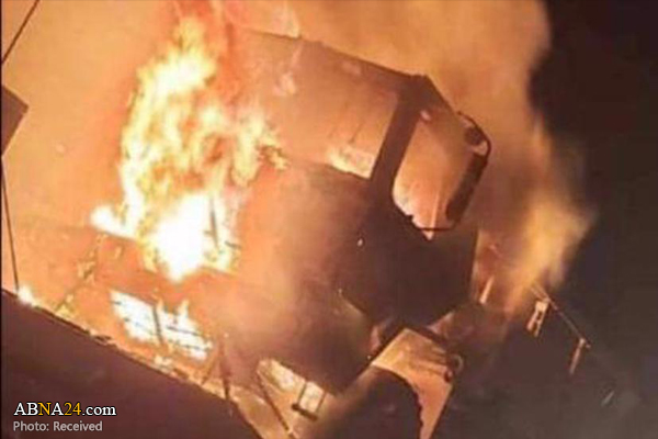 US military convoy blown up in Iraq's Diwaniyah (+Video)