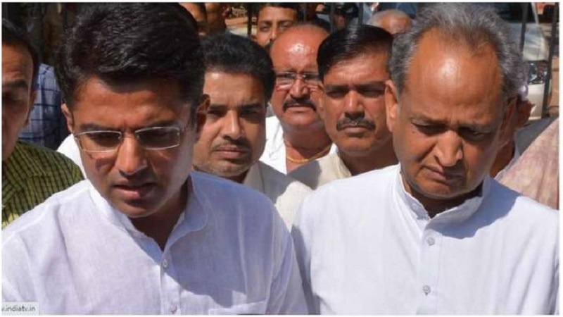 राजस्थान में राजनैतिक संकट, गहलोत सरकार बची है, पायलट के भाजपा में जाने का खंडन, कांग्रेस के दरवाज़े हैं खुले