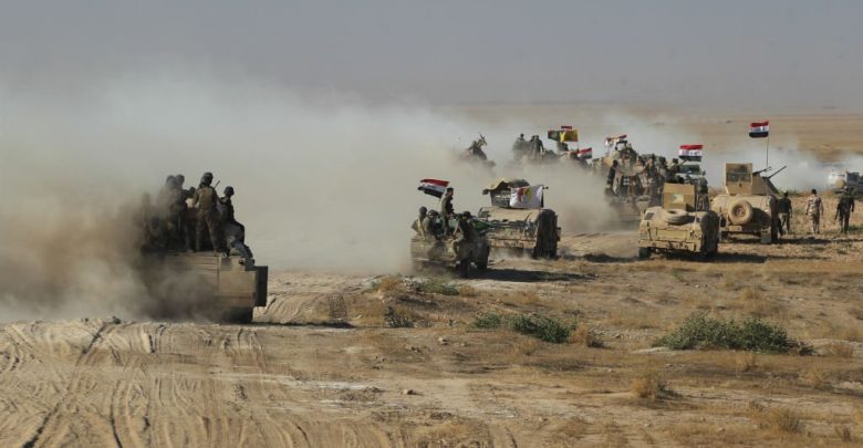 الحشد يعلن انطلاق عملية عسكرية من 3 محاور للقضاء على داعش في خانقين 