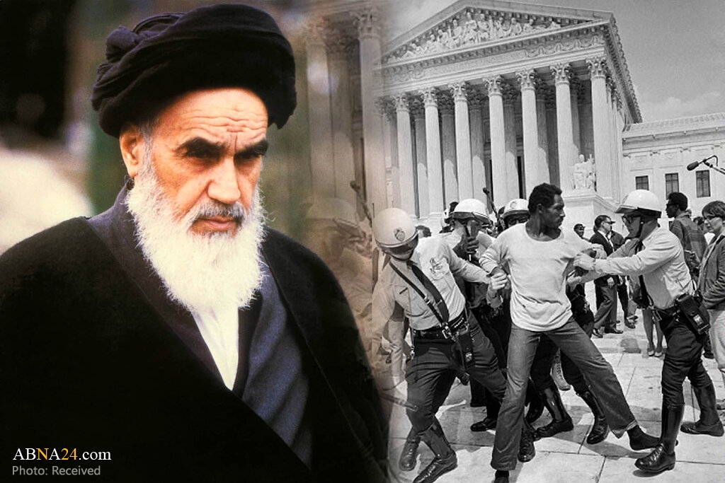 When did Imam Khomeini let out the cry of "Black Lives Matter"?