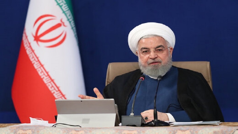 Rouhani: Segitiga Kejahatan Dorong AS Keluar dari JCPOA