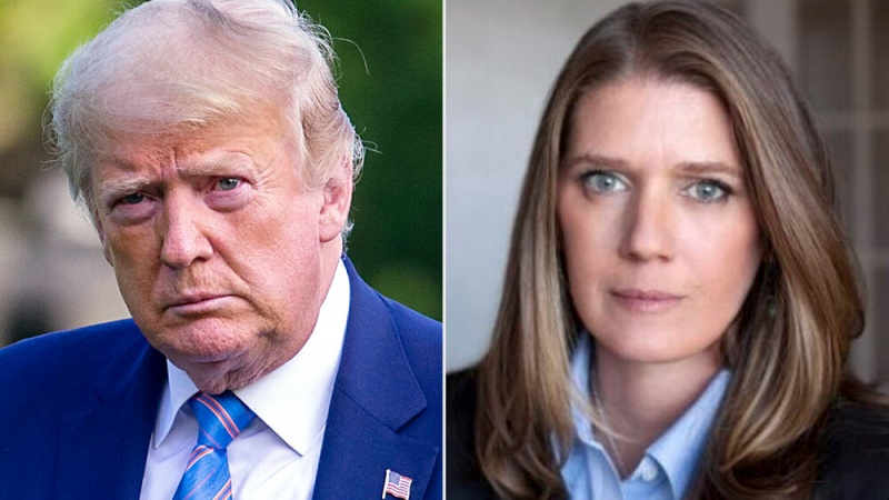 トランプ氏のめい、大統領に辞任呼びかけ