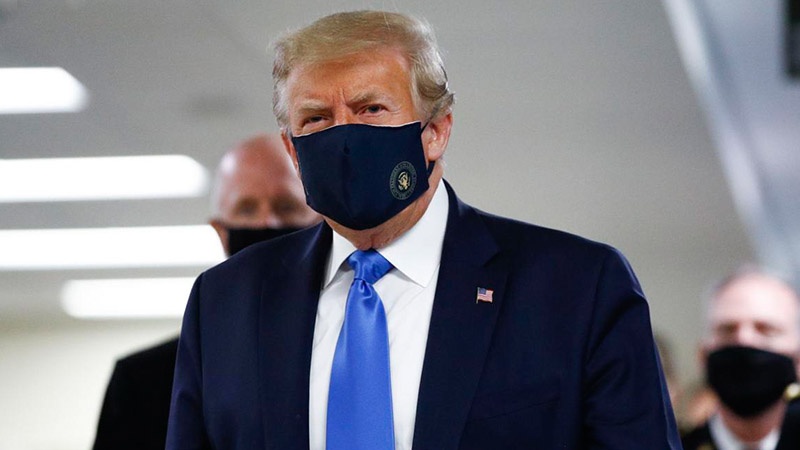 Corona USA, Trump contro uso obbligatorio mascherina