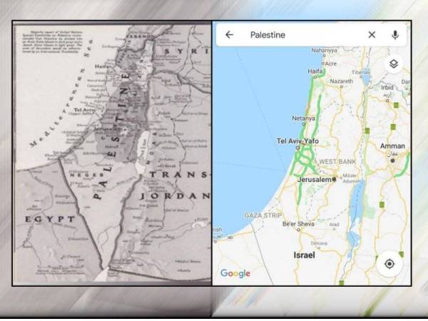 Lebih Sejuta Tandatangan Ddesak Google, Apple Letak Semula Peta Palestin