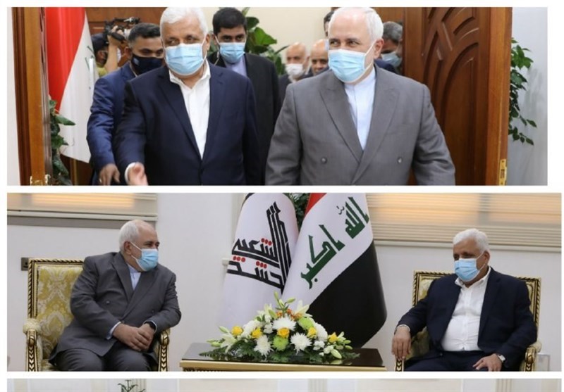 وزير الخارجية الإيراني يلتقي فالح الفياض 