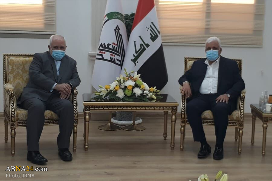 Iranian FM, Iraq's Hashd al-Sha'abi chief review recent issues in region