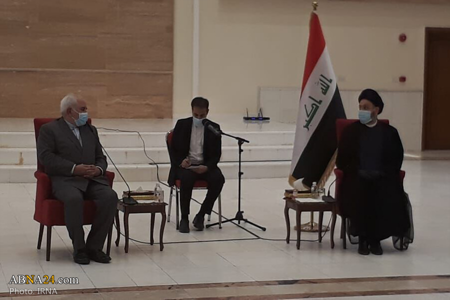 Iran's Zarif, Iraq's Ammar Hakim discuss various topics