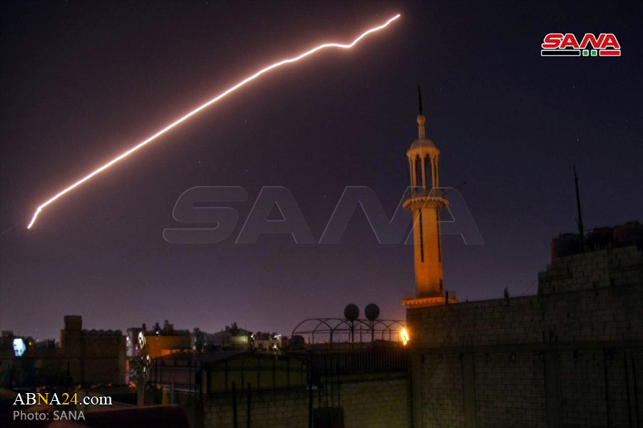Syrian air defenses intercept Israeli aggression 