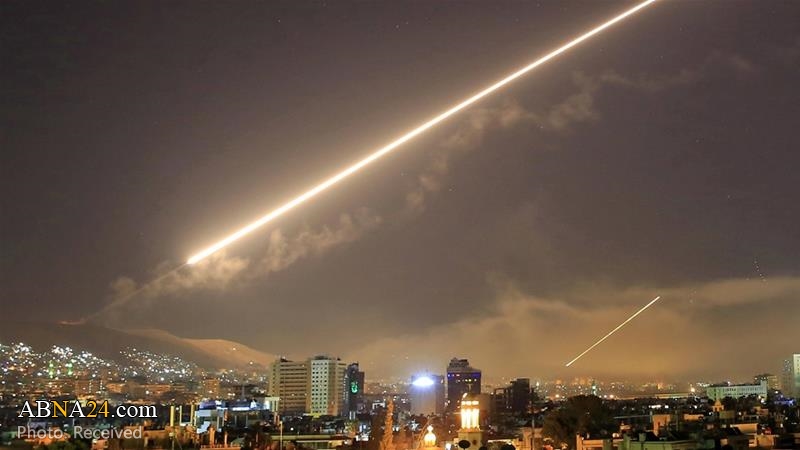 Video: Syrian air defenses confront Zionist regime's missiles over Damascus