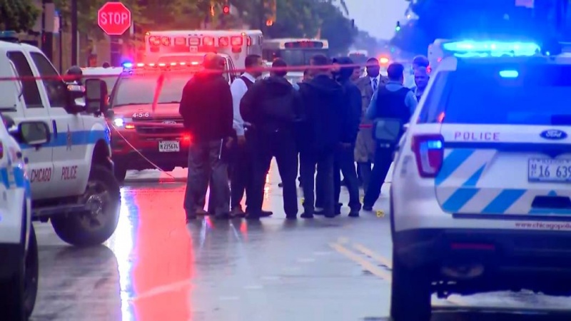 米シカゴで発砲事件、14人負傷