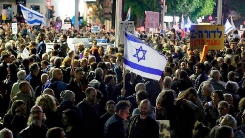 Netanyahuya qarşı etirazlar davam edir