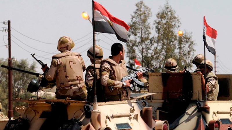 مصر؛ فوج اور مسلح افواج کے درمیان تصادم، ۱۸ مسلح افراد ہلاک