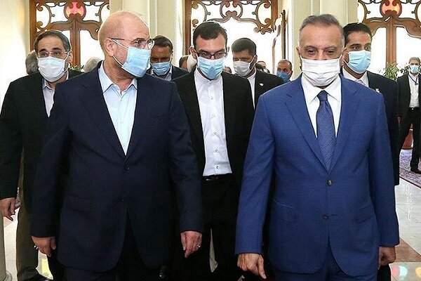 خلال لقائه بالكاظمي: قاليباف يؤكد على ضرورة متابعة قضية إغتيال الشهيد "قاسم سليماني" بحزم