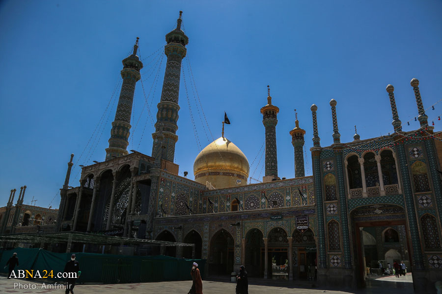 Photos: Mourning ceremony for martyrdom of Imam Jawad (AS) at Hazrat Masoumah shrine